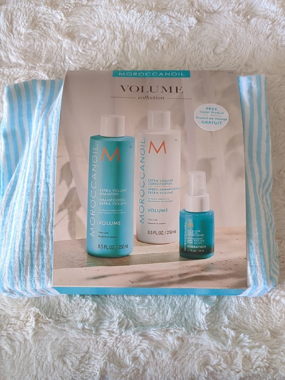 Moroccanoil Volume Collection Set - Teal & White